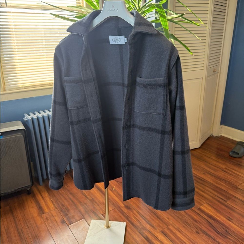 ALEX CRANE SHIRT JACKET WOOL, Med - Picture 4 of 8